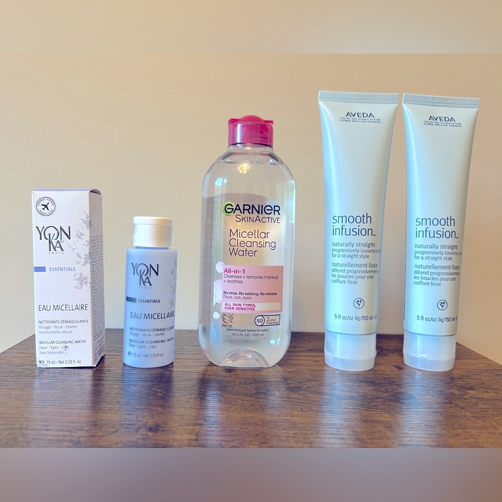 New - YonKa & New - Garnier Skin Care Products & New - Aveda Hair Care Products